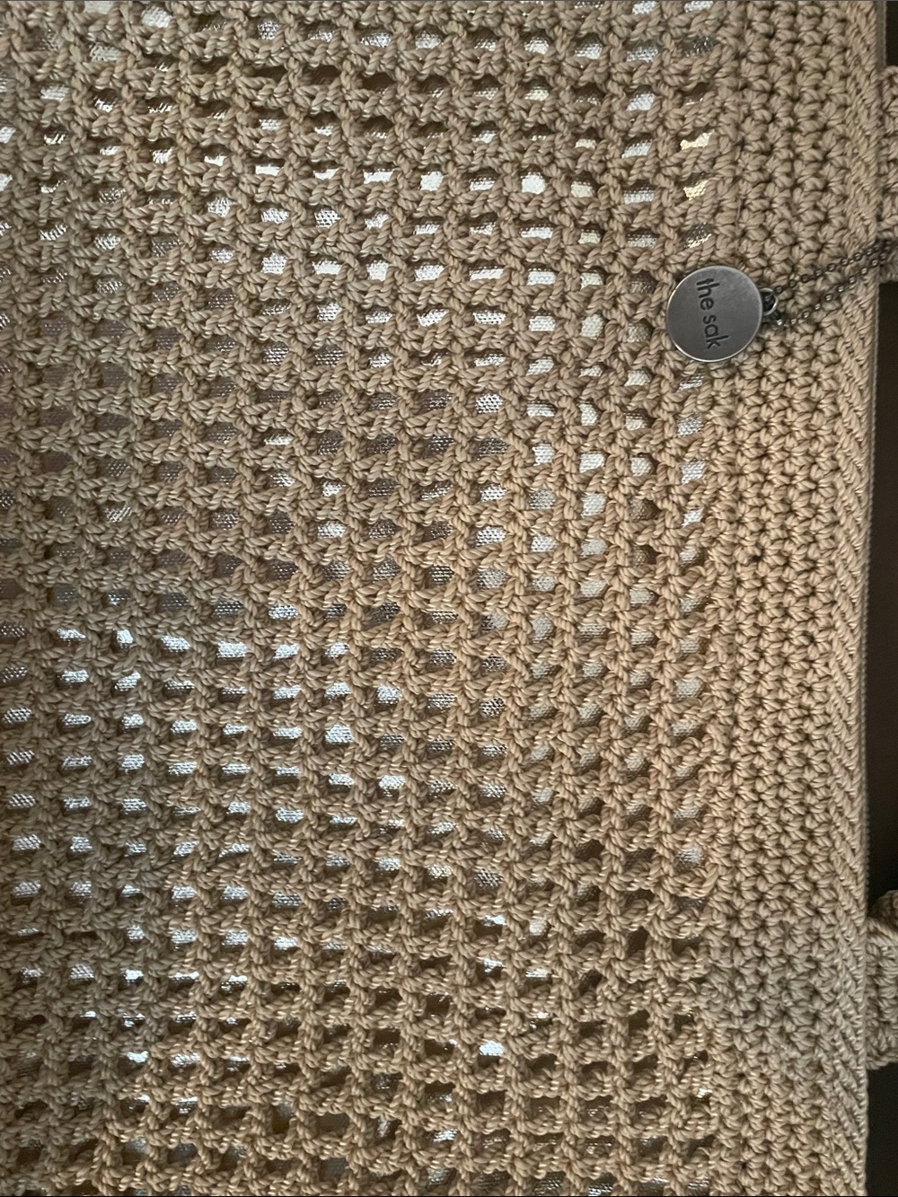The Sak Woven Casual Classics Tote Bag -Hand Crocheted - Picture 10 of 10
